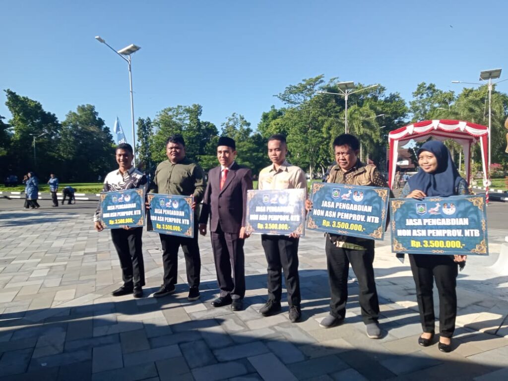 Penuhi Janji Gubernur, Pemprov NTB Cairkan Dana Jasa Pengabdian untuk Ratusan Eks Honorer